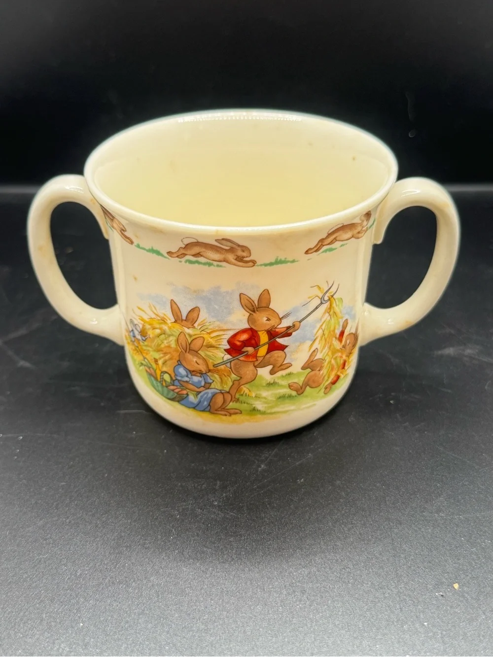 Royal doulton bunnykins Vintage Children's Two-Handled Cup